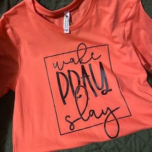Bella and canvas heat transfer tee